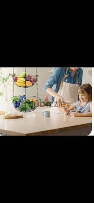 سله الفواكه والنباتات المعدنيه وارد الامارات دوررين تحفظ بها الفواكه ا