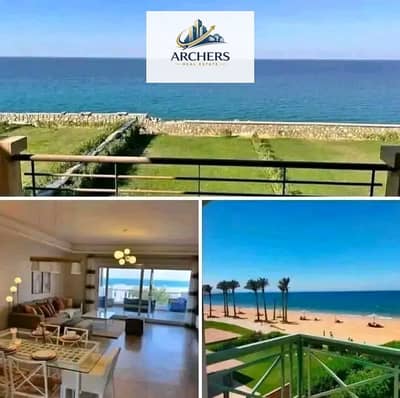 For sale: A first-row beachfront chalet in La Vista 6 Ain Sokhna with the lowest down payment and installments over 8 years