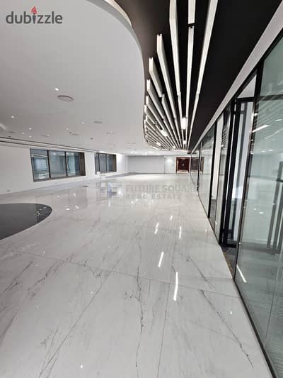 مقر إداري 600م تشطيب كامل للإيجار في Boomerang building التجمع الخامس