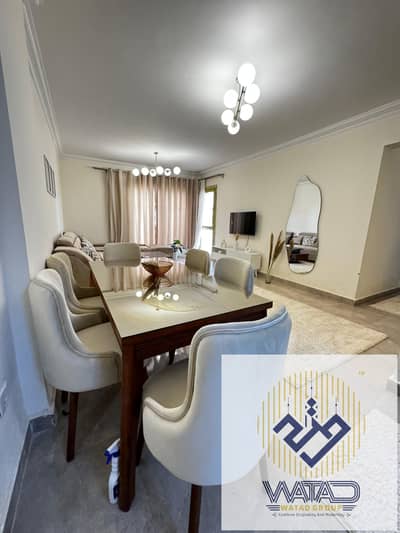 Furnished apartment for rent in Compound Janna Zayed 2 Sheikh Zayed