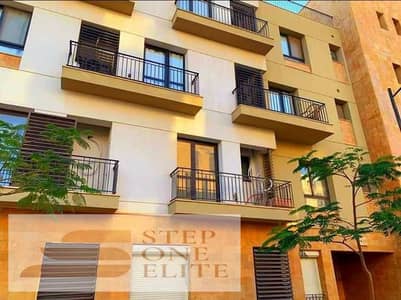 0% down payment and installments over 10 years with no interest. Apartment for sale (127 sq m) Double View (2 bedrooms + Nanny room) next to Madinaty,