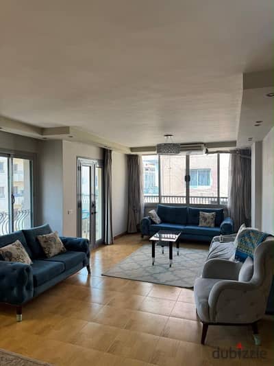 Furnished apartment for rent in Degla, Maadi