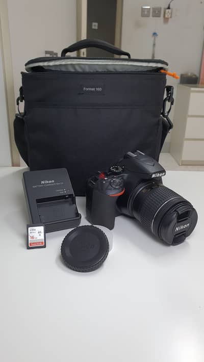 Nikon D3500 مع عدسة 18-55