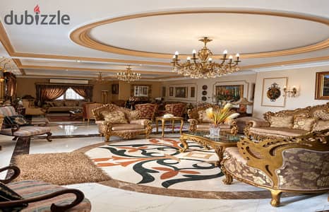 Full Ground-Floor Apartment for Sale in South Academy (Z), New Cairo – Private Entrance and Super Lux Finishing