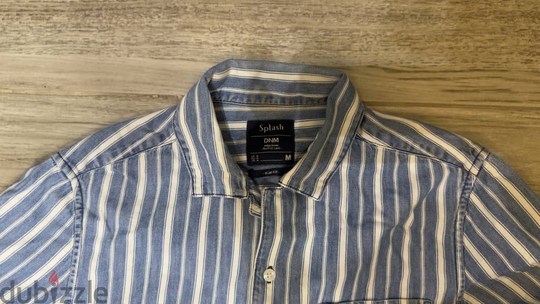 Blue shirt | Splash 1