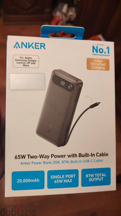 Anker Powerbank 87 Watts model A1383