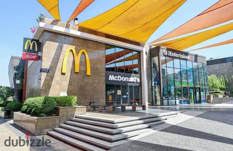 Retail RTM with Plaza View in Walk of Cairo, next to Beverly and Al Ahly Club