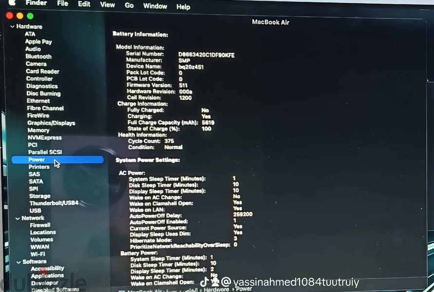 Mac book air 2015 5