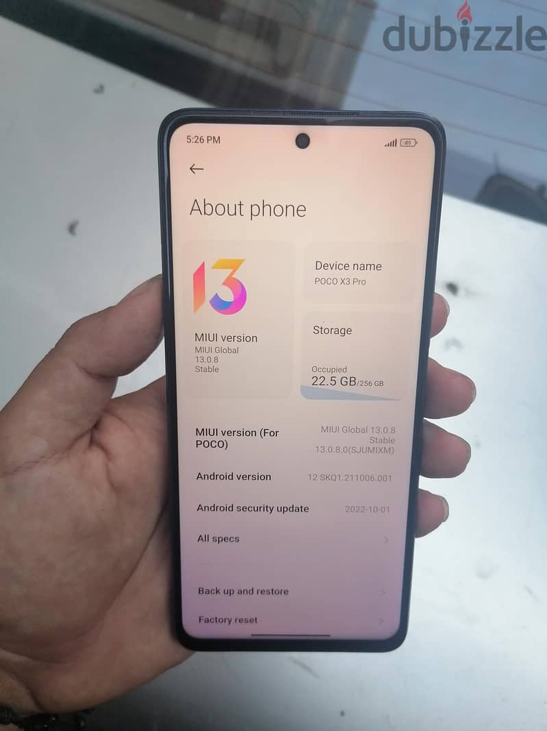 Xiaomi Poco X3 Pro 3