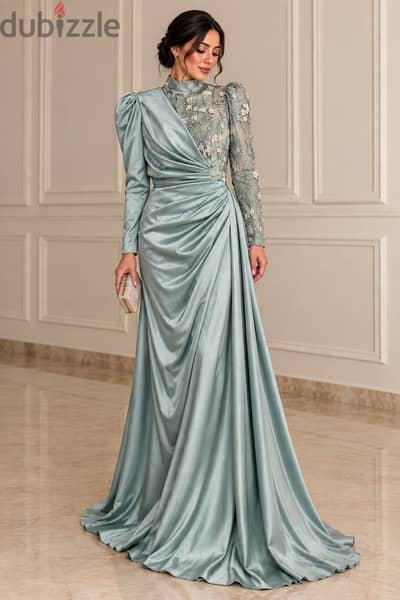 فستان سواريه Mint Green