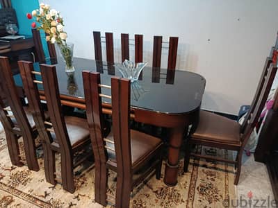 طرابيزة سفرة ونيش وبوفيه