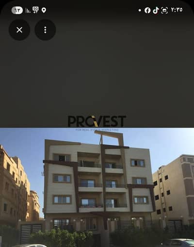 Distinct apartment for sale in Al-Shorouk City, quiet location and close to amenities, behind Al-Hassan Mosque