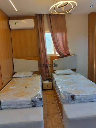 Hisham Hotel 6 October City Studio for Rent, First Neighborhood, 6th District, Water and Electricity