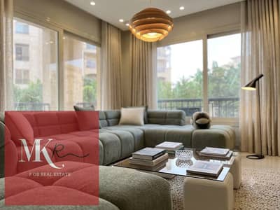 Ground floor apartment with garden for rent fully furnished & finished 220 m ready to move in Stone Residence Compound Fifth Settlement New cairo