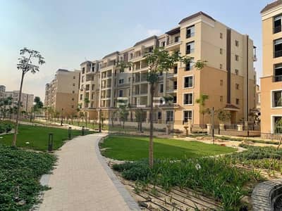 Studio apartment for sale at a bargain price ready to move  Prime location with an open view in Sarai Compound next to Madinaty.