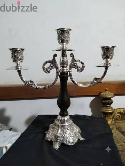 شمعدان سيلفر مع جاردينيا سيلفر ب 750 ج