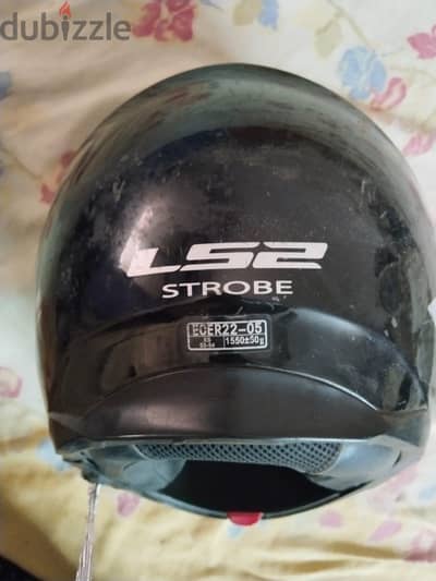 خوذة LS2 STROBE الغنيه عن التعريف حاله ممتازة