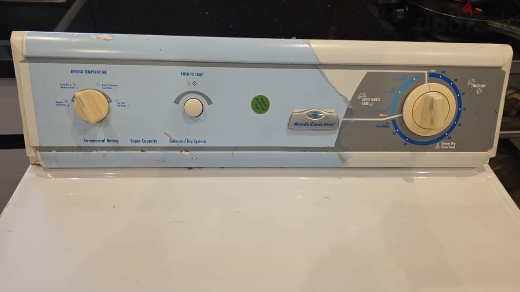 Kelvinator Dryer USA made 6
