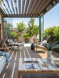 Hot Deal Opportunity Near the Pyramids  Touristic studio + Open Roof for sale at a price that won’t be repeated Located in a premium compound in Octob