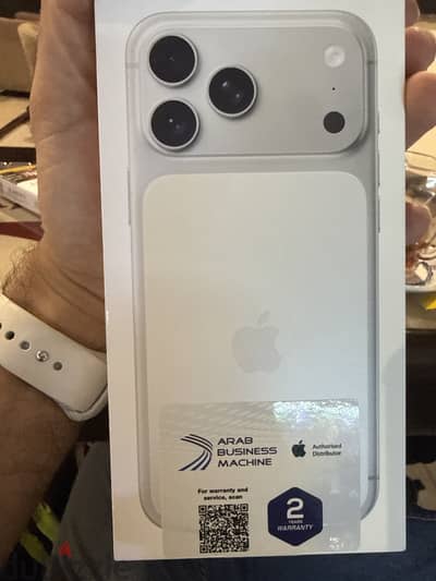Apple - iPhone 17 Pro Max بضمان الوكيل