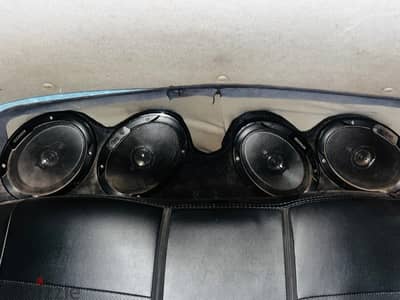 عده صوت كامله (Sound system) كامل للبيع تم تنزيل السعر لسرعه البيع