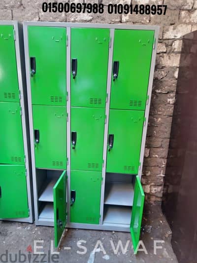 لوكر صاج-دولاب معدن- وحدات تخزين- لوكر چيم ونوادي رياضه- locker