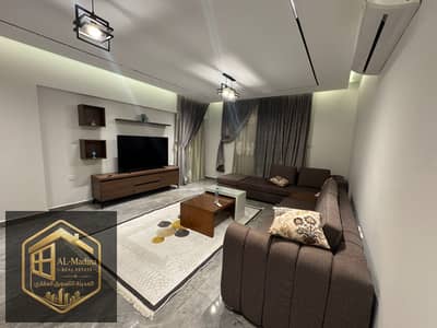 Apartment for rent, first residence, fully finished and furnished hotel in Al-Rehab
