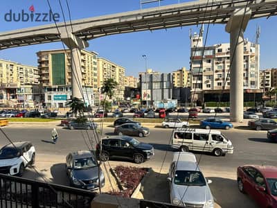 محل تجاري دورين لقطة للايجار في الحي السابع في مدينة 6اكتوبر 6th of october city في موقع استثنائي امام العبد مباشرة وبجوار محطة المونوريل وجامع الحصري