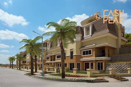 Villa with EGP 1,800,000 DP Over 8 Years in Sarai New Cairo Next to Madinaty on Suez Road