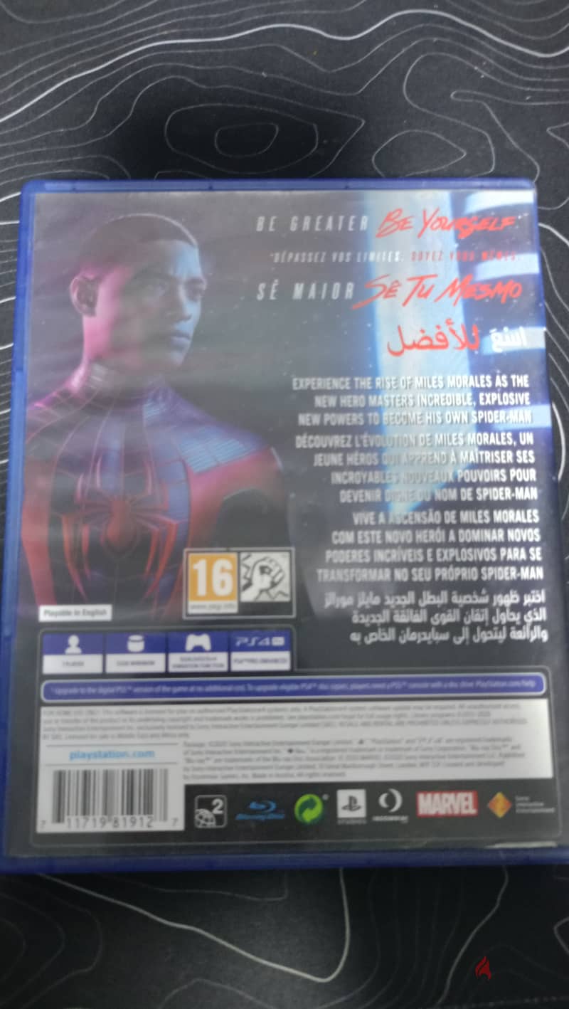 Spider-Man PS4 Game - Used, Good Condition 1