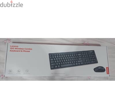 Lenovo 100 Wireless Combo Keyboard and Mouse