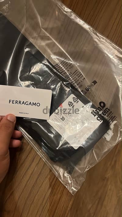Ferragamo Black Scarf - Silk/Wool