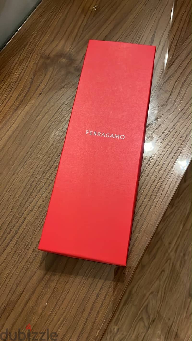 Ferragamo Black Scarf - Silk/Wool 5