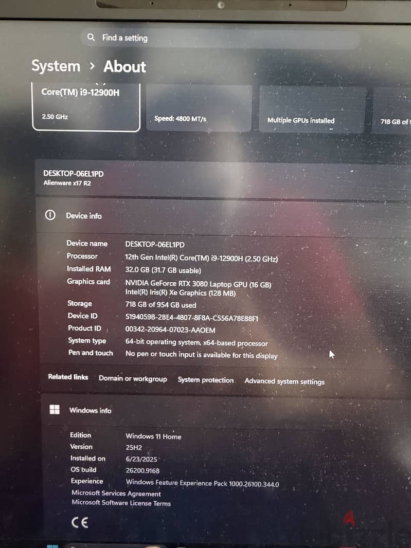 Alienware x17 r2 2