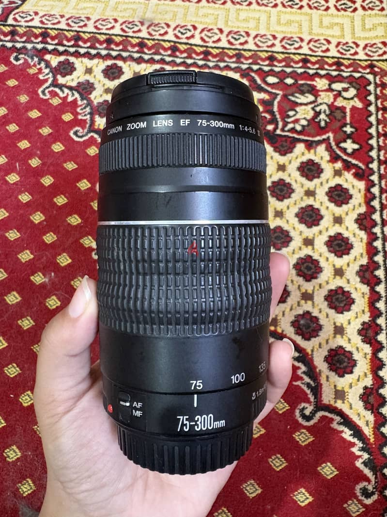 Canon lens 75-300 1