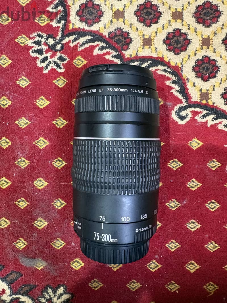 Canon lens 75-300 2
