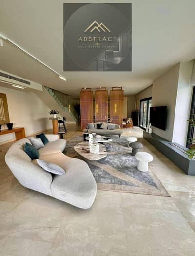 READY TO MOVE Duplex with Private Garden Fully Finished with Furniture & Appliances in Prime New Cairo South 90th Street Opposite Hyde Park Near Mivid