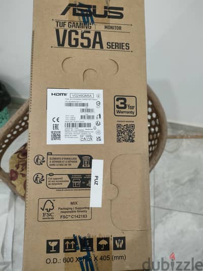 ASUS TUF Gaming VG259QM5A شاشة