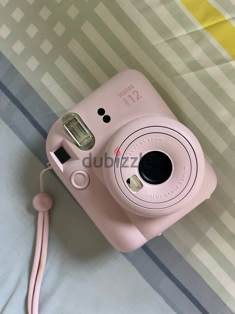 Pink Instax mini 12 barely used 2