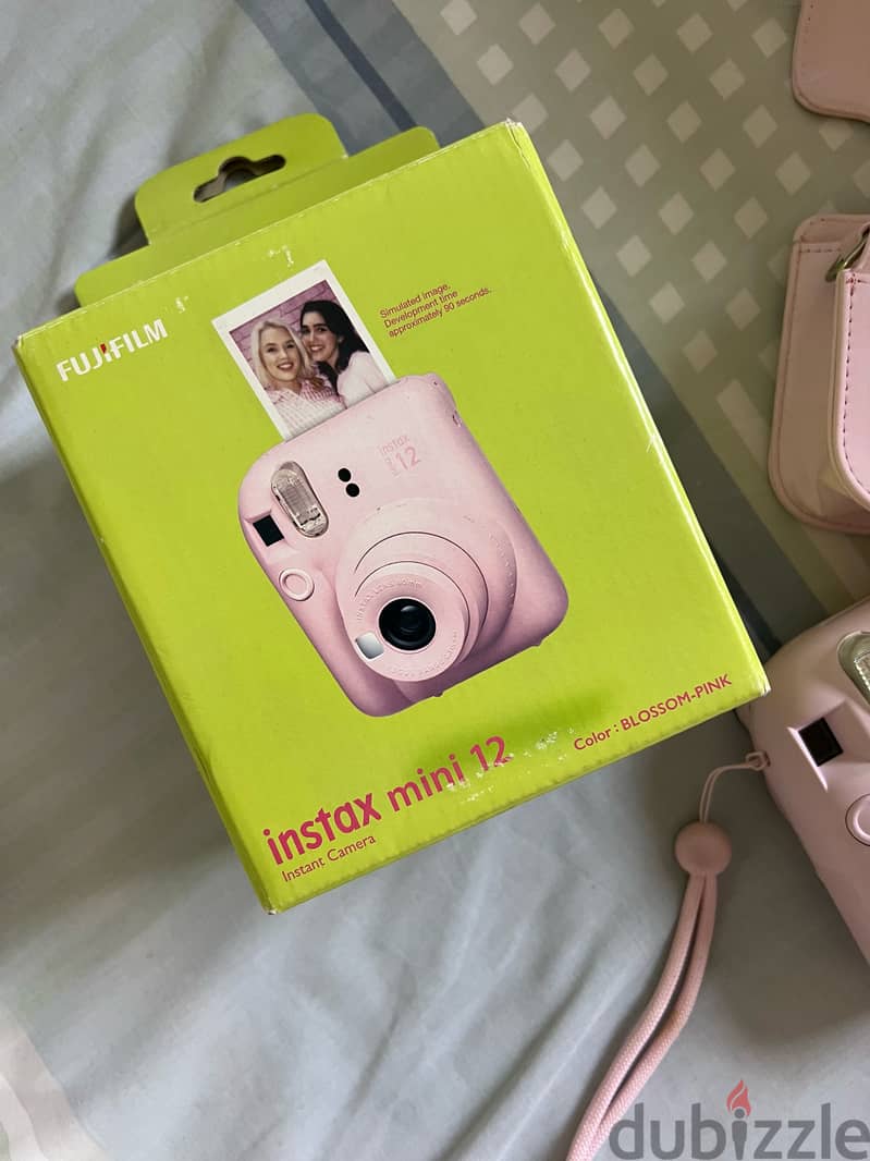 Pink Instax mini 12 barely used 4