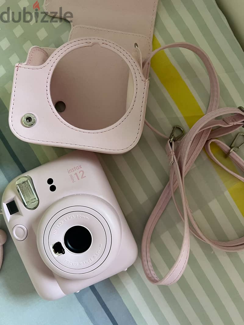 Pink Instax mini 12 barely used 5