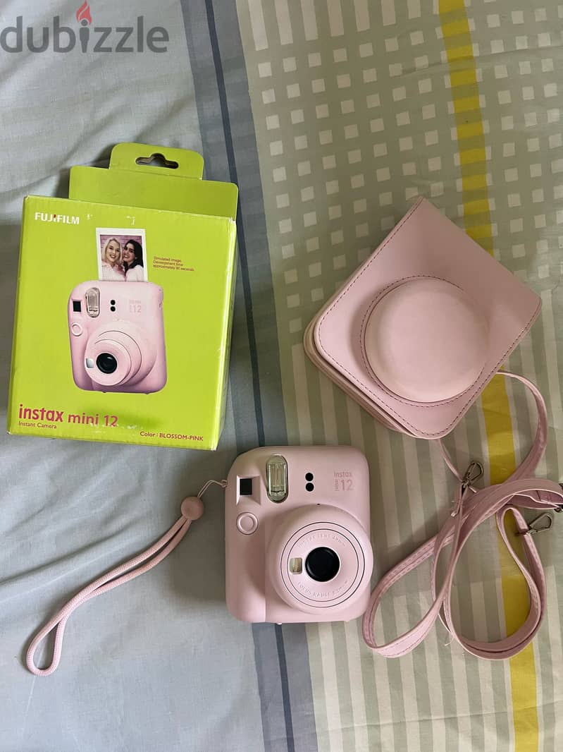 Pink Instax mini 12 barely used 6