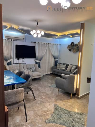 Apartment for Rent in Madinaty Ultra Super Lux Furnished Garden View Prime Location ready to move Premium Electrical Appliances