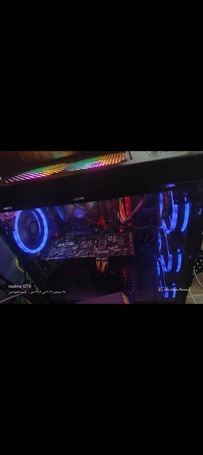 كيسه Evesky Dawn RGB Transparent فاضيه ست  مراوح فيها خدش بسيط