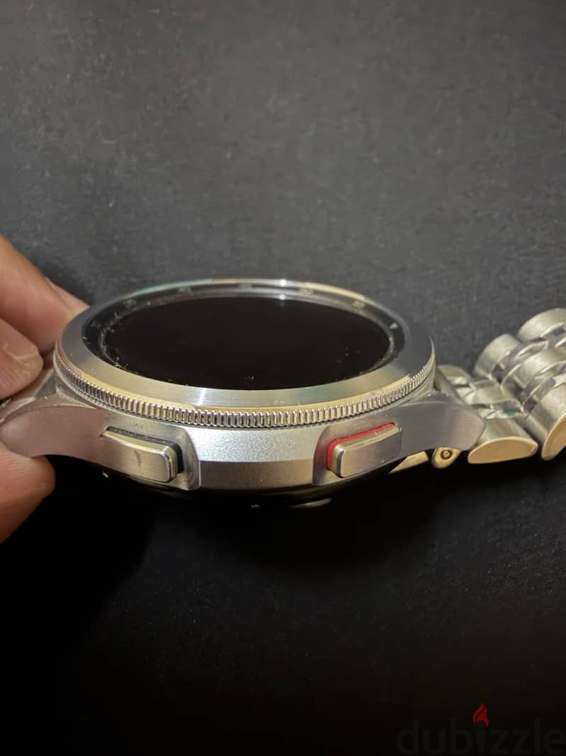 Galaxy watch 4 classic silver 46 mm 3