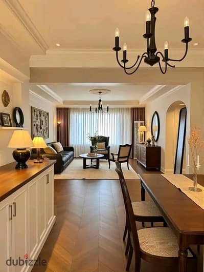 Luxurious apartment with high ceiling for sale in Zamalek, Cairo