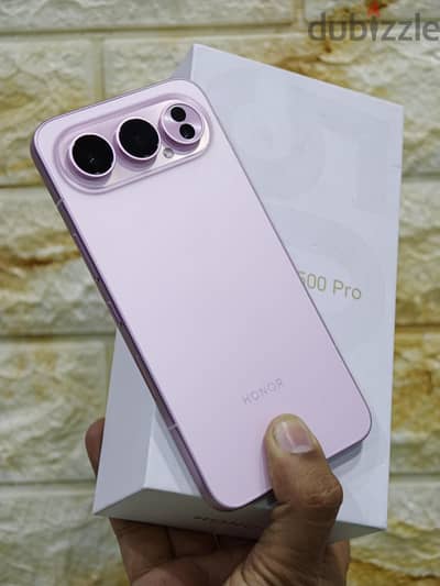 Honor 500 Pro 512 giga 12 ram فتحه علبه