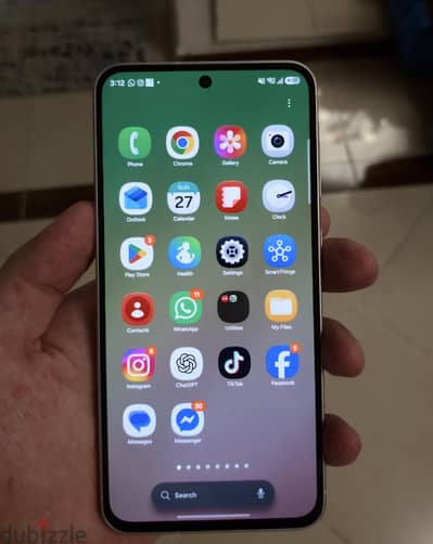 Samsung A56 white 8GB/128 ضمان محلي ساري