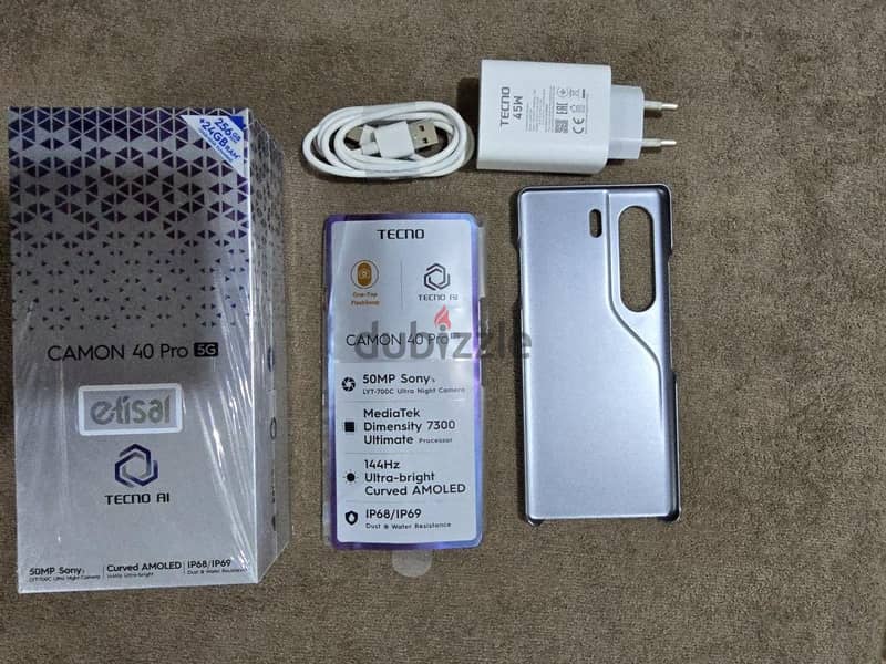 Tecno Camon 40 Pro 5G  12GB RAM 5