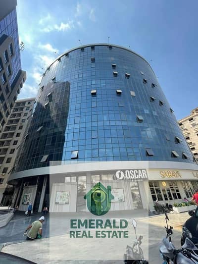 For rent, an air-conditioned licensed office space in the Rehana Plaza administrative building, Zahraa Al-Maadi main
